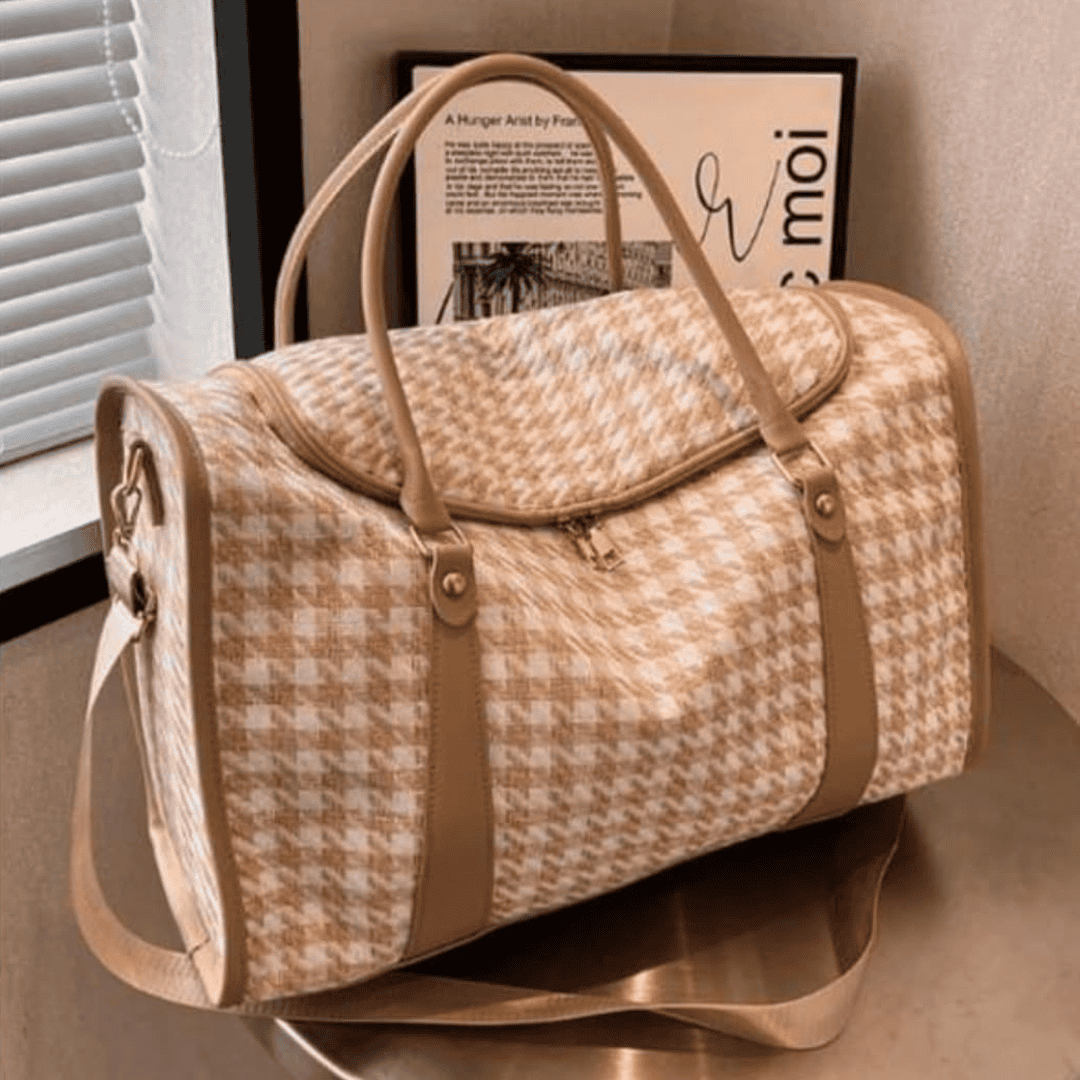 Vintage Travel / Gym Duffel Bag