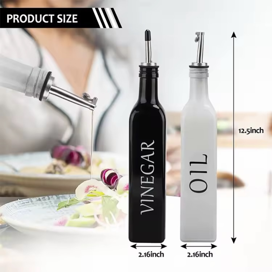Oil and Vinegar Dispenser Set