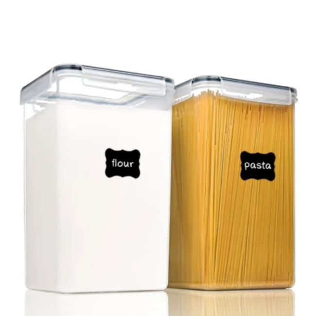 2pcs Extra Large 8.5L Airtight Food Storage Containers
