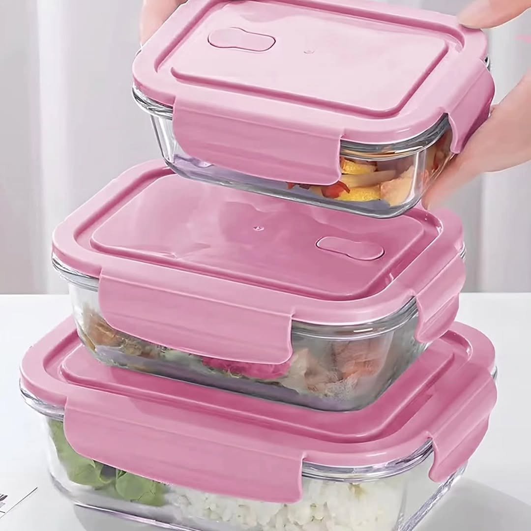 Borosilicate Glass Food Storage Containers