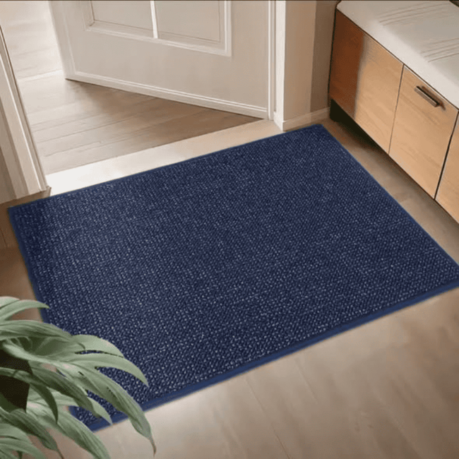 Door Floor Mat with Rubber Bottom