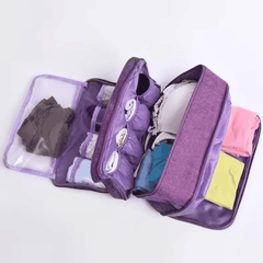 Portable Travel Undergarment and Underwear Organizers