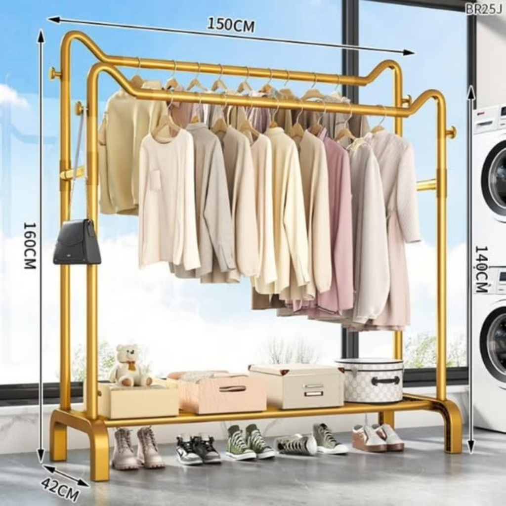 Garment rack floor standing clothes rack