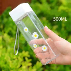 500ml Water Bottle Square
