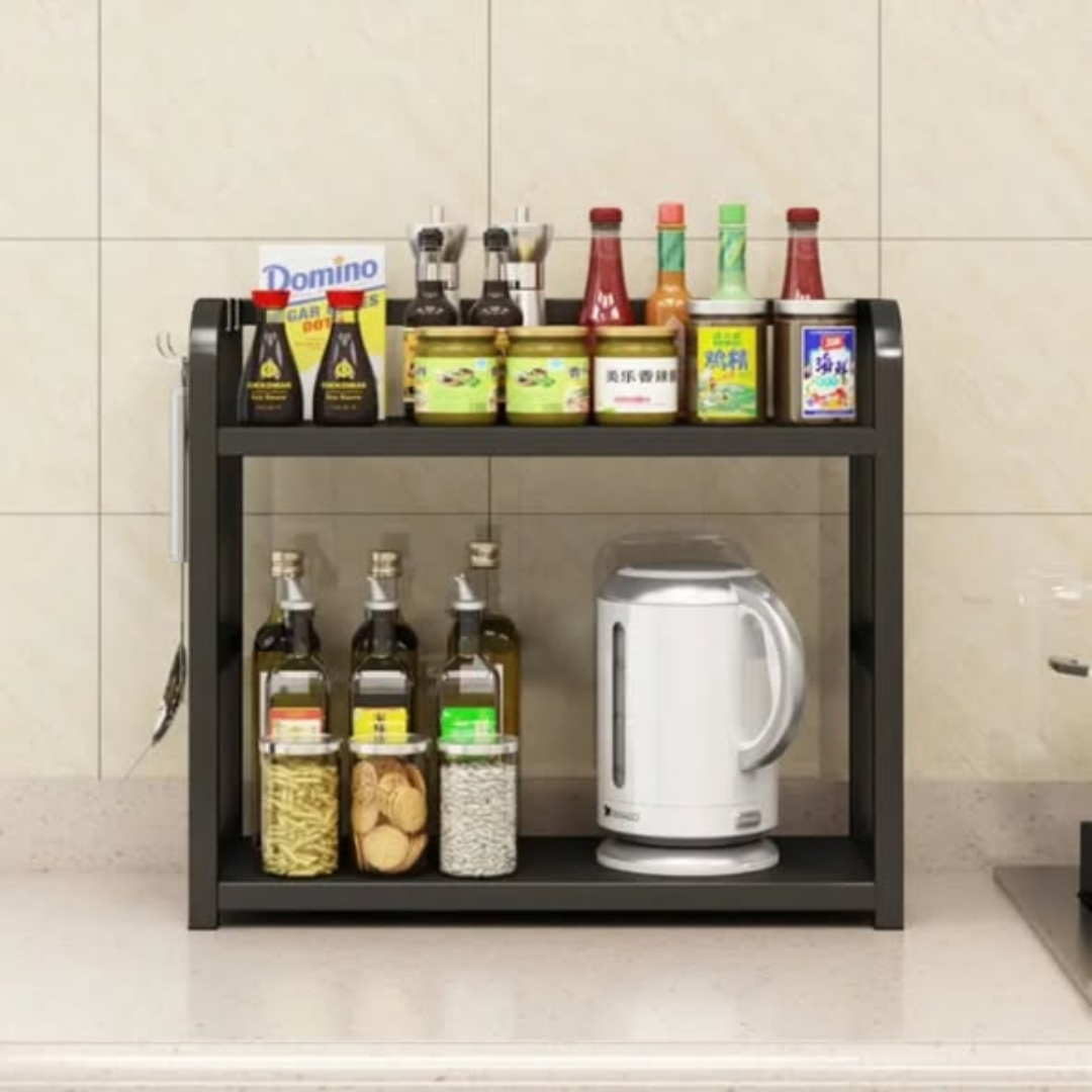 2 layer multifunctional rack