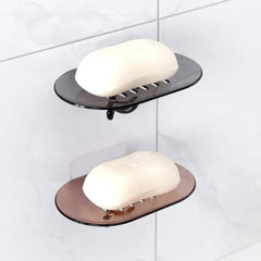 Acrylic Wall Soap Holder With Hooks