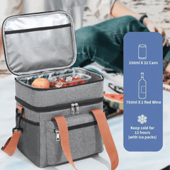 15L Large Capacity Insulated Travel Bag