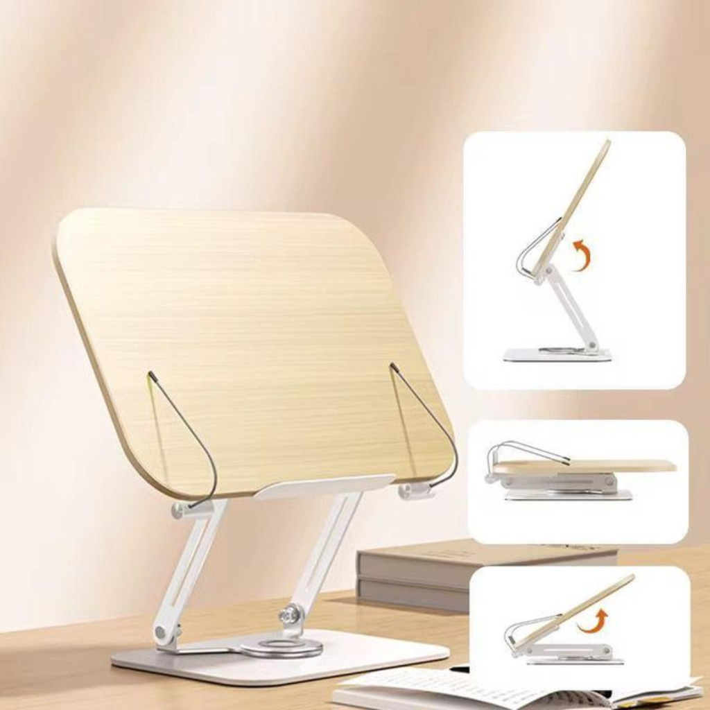 Portable Rotating Laptop and Bookstand