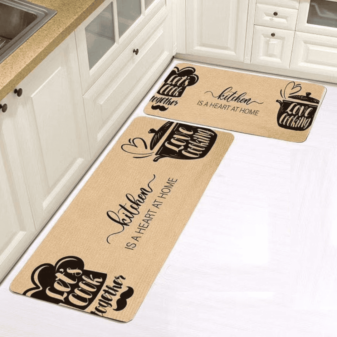 2pcs Kitchen Mat Sets