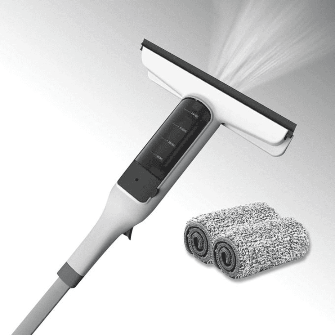 Window Cleaner with Sprayer and Squeegee