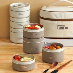 6 in 1 Insulated Lunch Set Combo