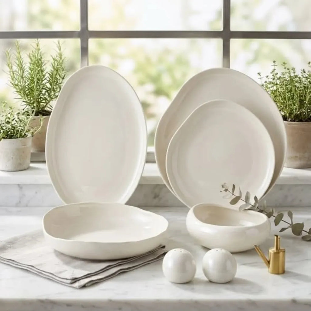 27Pcs Ceramic Dinner Set