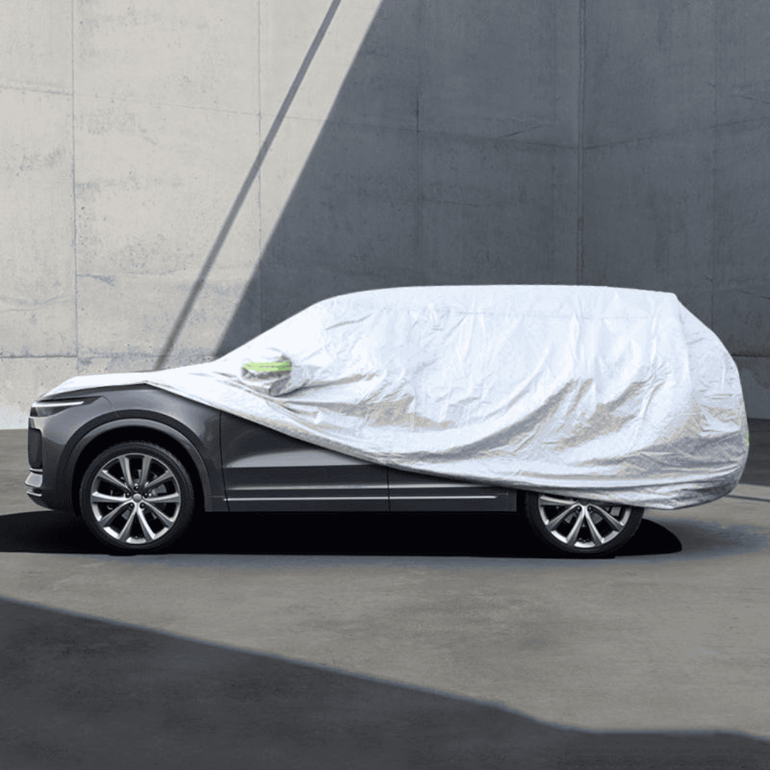 Waterproof Car Dust Cover with Zipper Opening