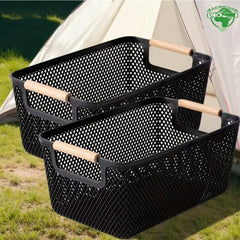 Large Modern Hard Plastic Storage Basket