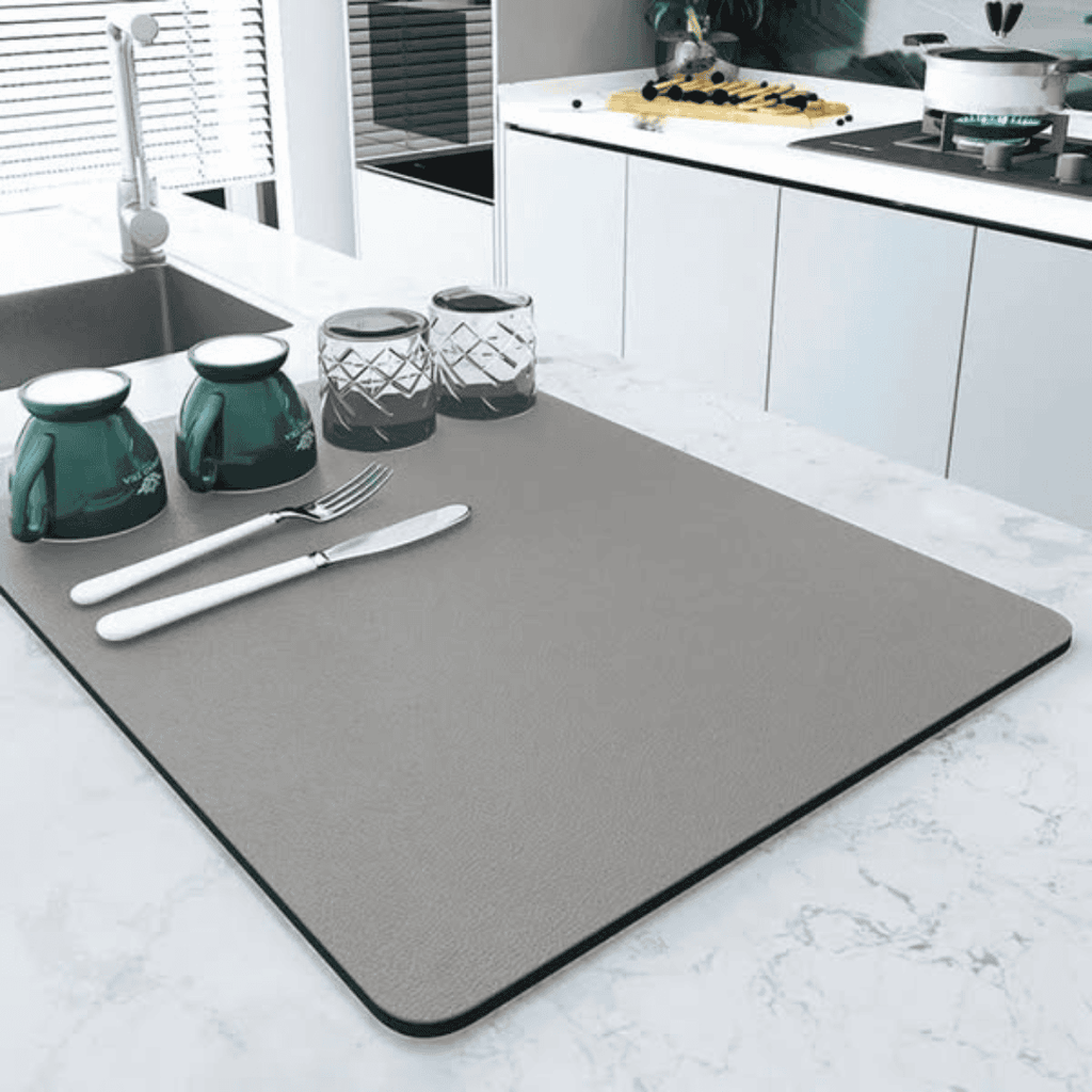 Super Absorbent Non-Slip Dish Drying Mat
