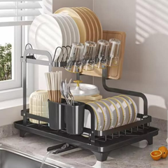 2-Tier Dish Drying Rack