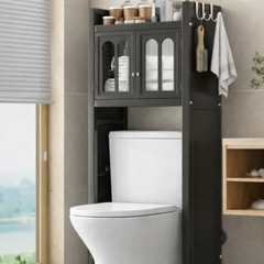 Over-The-Toilet Bathroom Storage Cabinet
