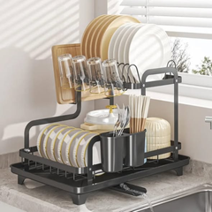 2-Tier Dish Drying Rack