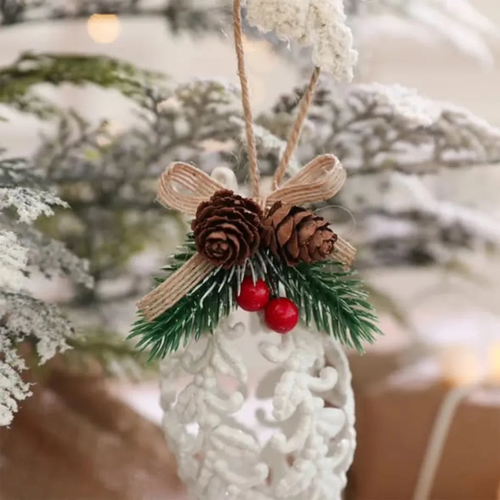 2Pcs Christmas White Conch Pendant