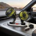 2 Speed Double Headed Vehicle Car Fan