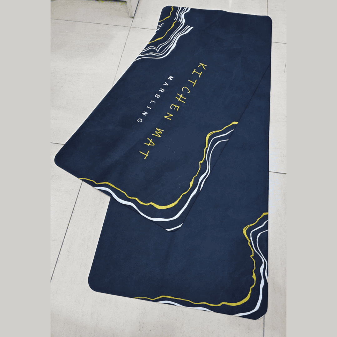 2pc Rubber Kitchen Mats