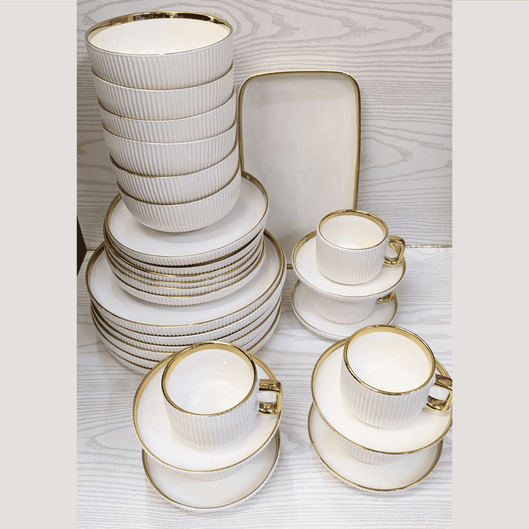 32pcs European Porcelain Dinner Set