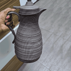 Wooden Feel Vacuum Flask 1 Litre