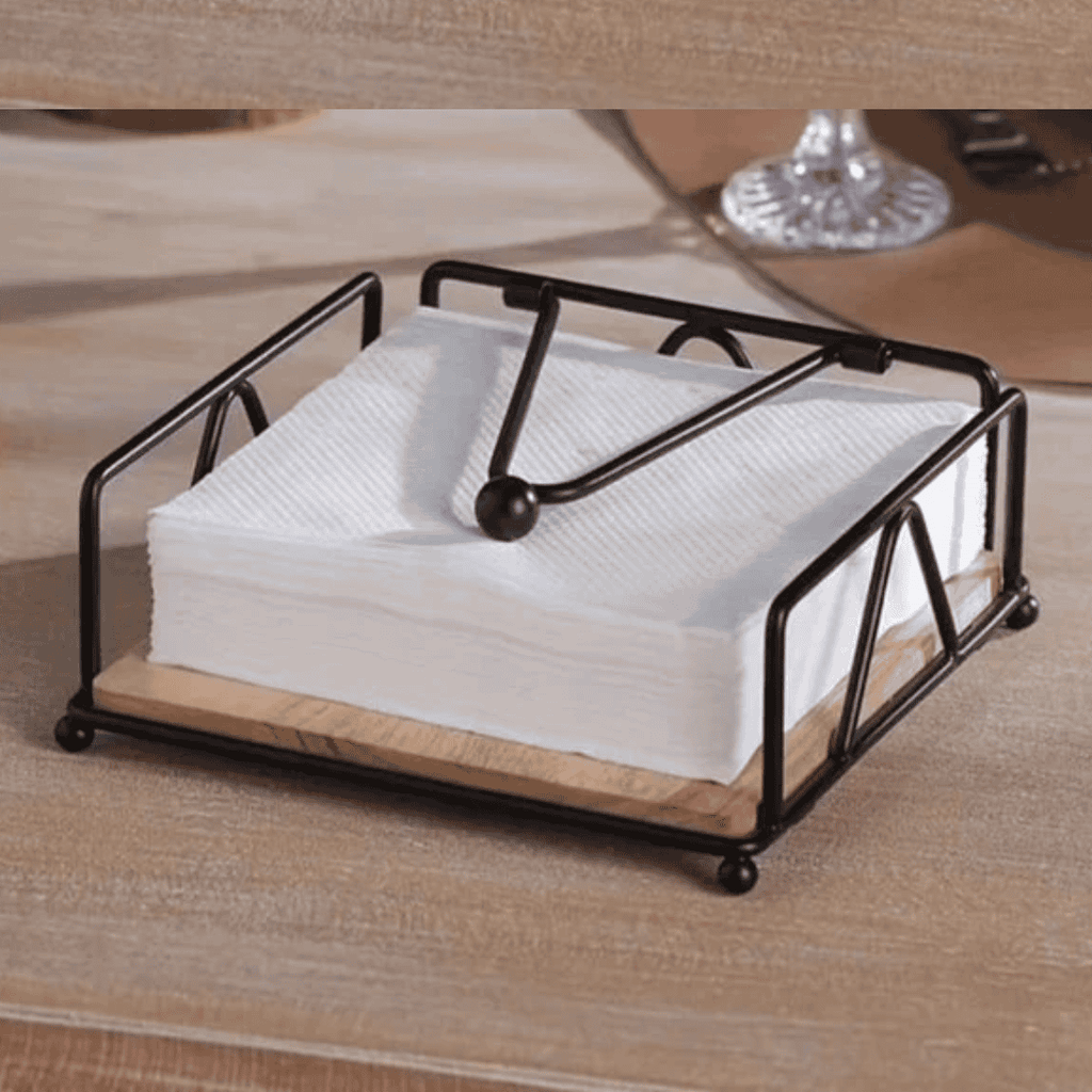 Metallic Napkin Holder