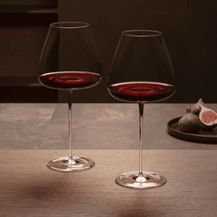 2pc Medium Capacity Crystal Wine Glass