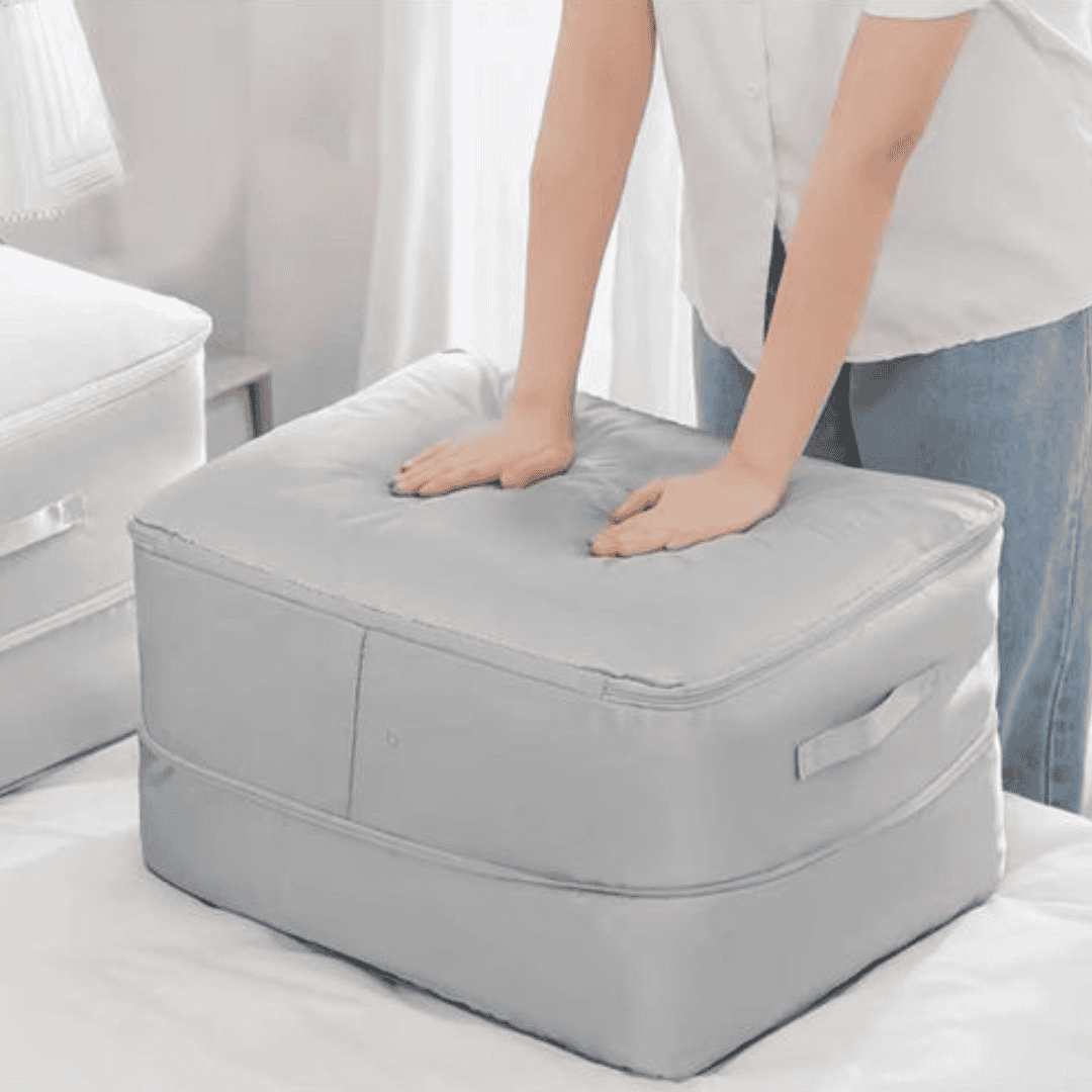Space Saving Self Compression Quilt/Duvet Bag