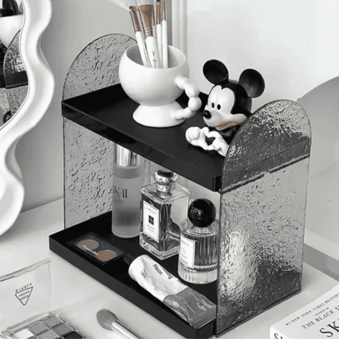 Two-Tier Acrylic Storage Rack