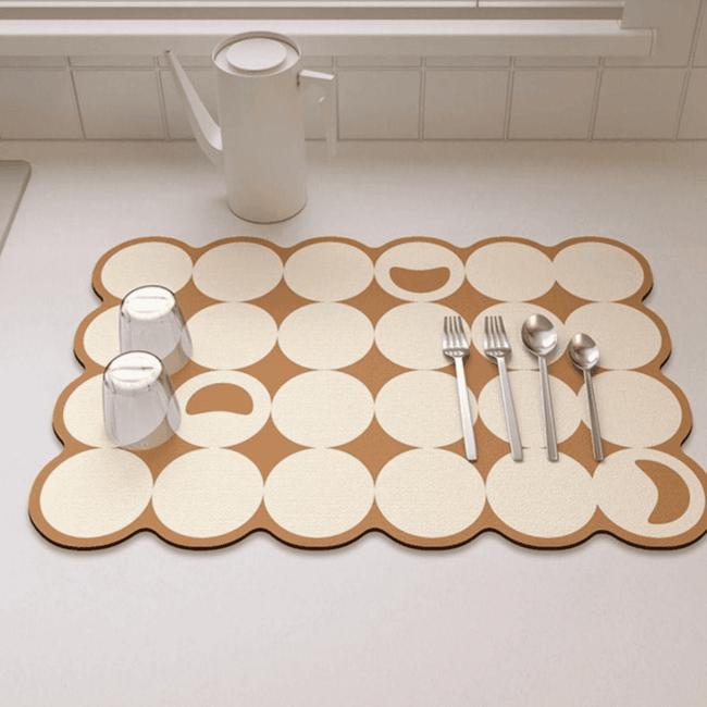 Absorbent Dish Drying Mat