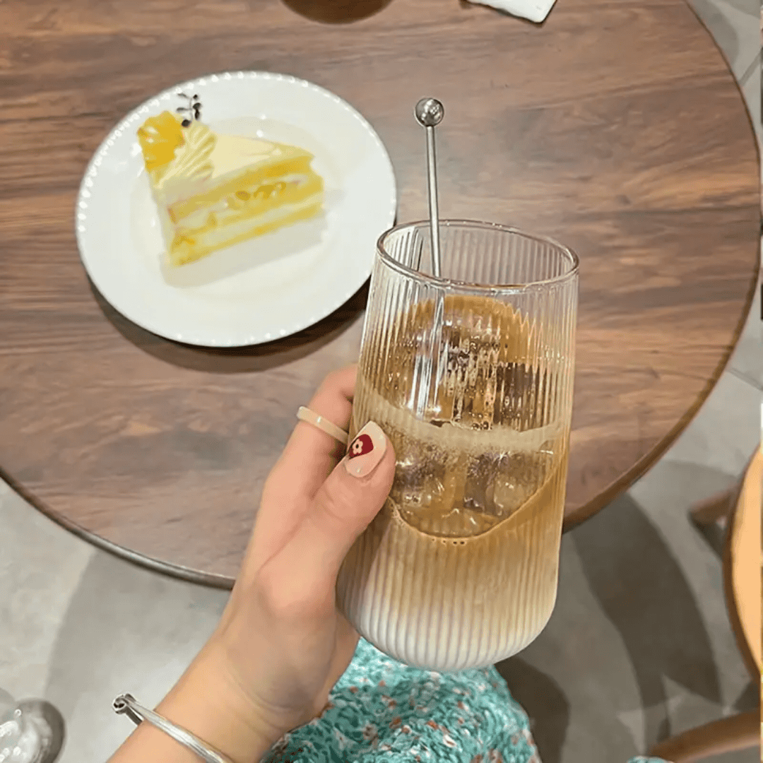 Ribbed Juice/Water Glasses