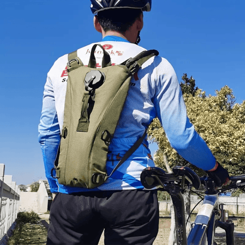 2-in-1 Hydration Backpack with 3L Insulated Water Bag