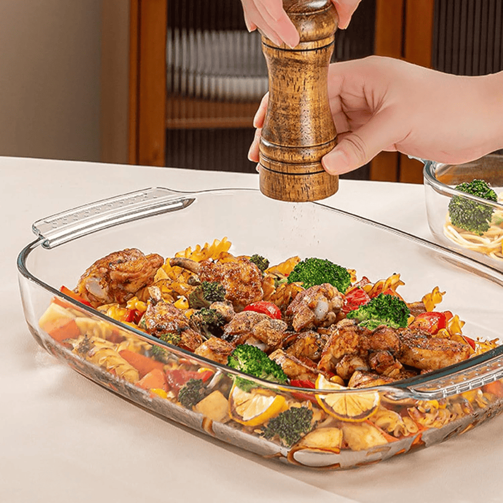 3-in-1 Borosilicate Baking Glassware Set