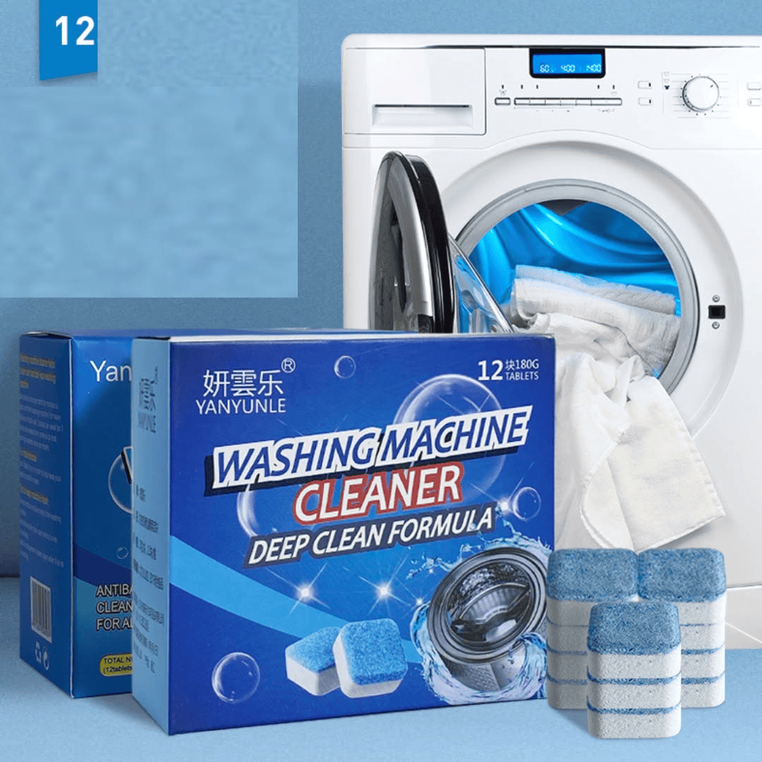 Drum Washing Machine Antibacterial Cleaning Tablets
