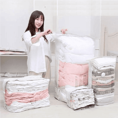 4pcs Set of No Pump Needed Vacuum Storage Bags