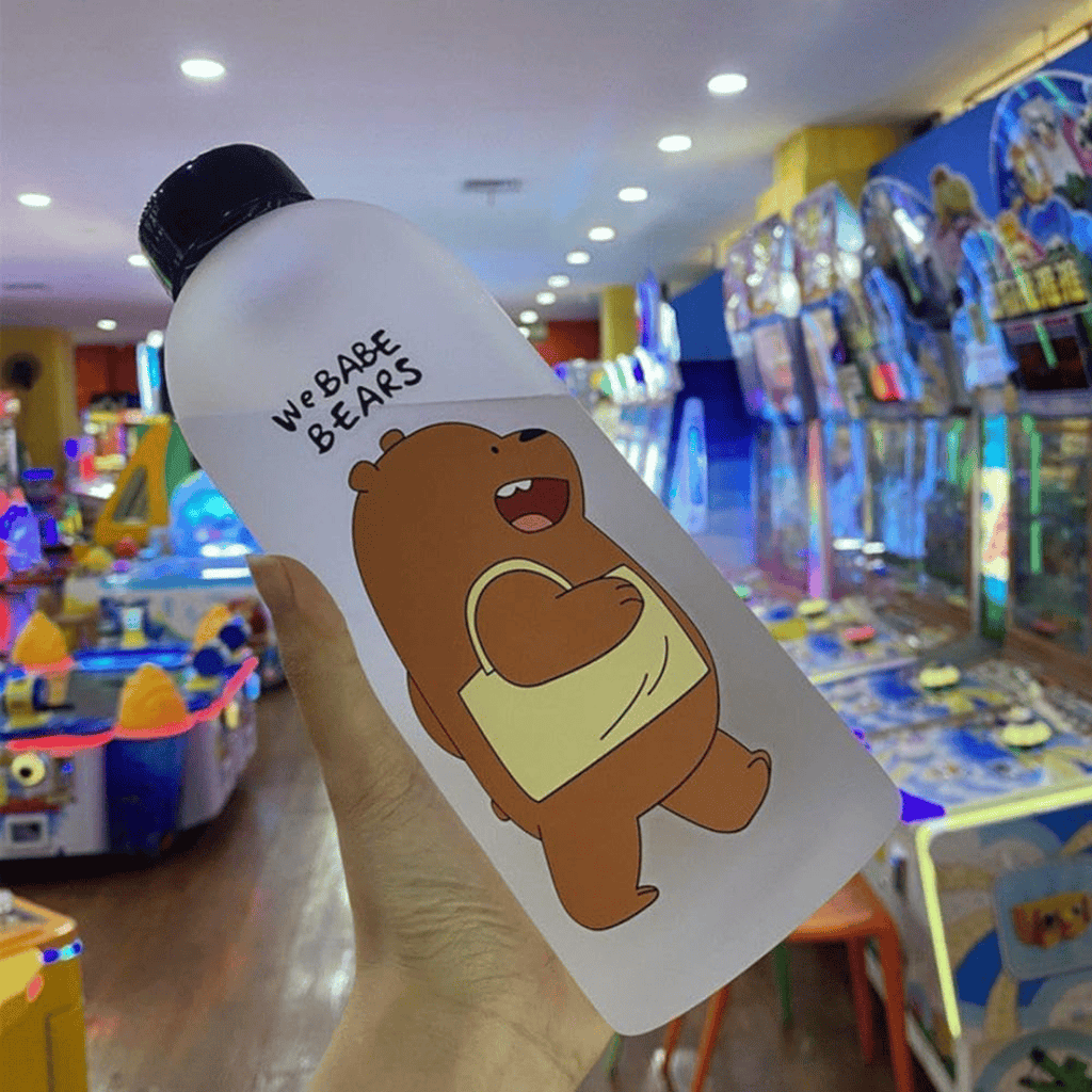 1000ml Frosted Water Bottle