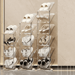 5-Tier Entryway Stackable Shoe Organizer
