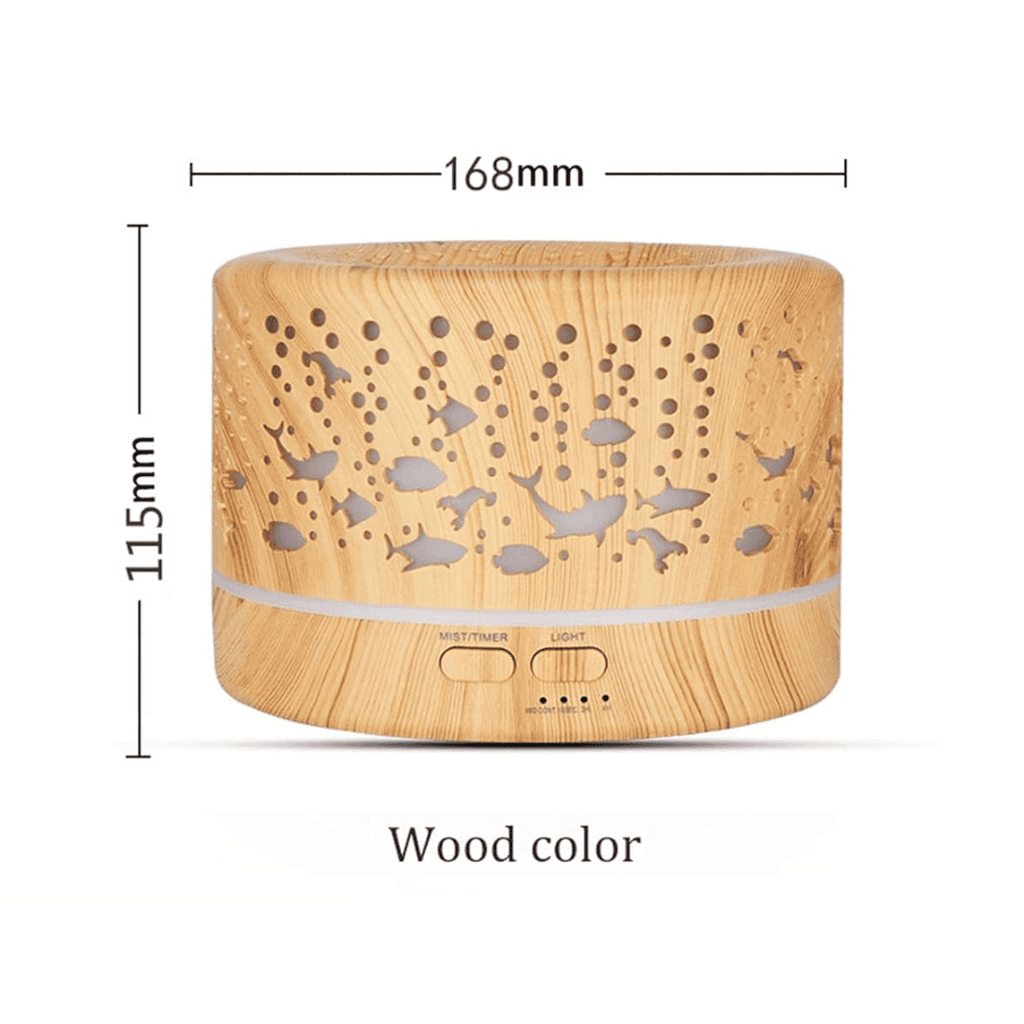 Ultrasonic Aroma Diffuser Humidifier with Remote