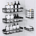 5pcs Set Shower Caddy Shelf / Bathroom Organizer