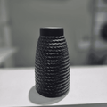 Black Ceramic Vase