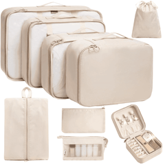 9pcs Luggage Travel Organizers for Suitcase