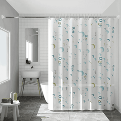 Shower Curtain EVA Waterproof Bathroom Liner