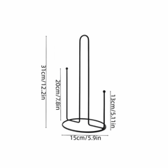 Metallic Paper Towel Holder