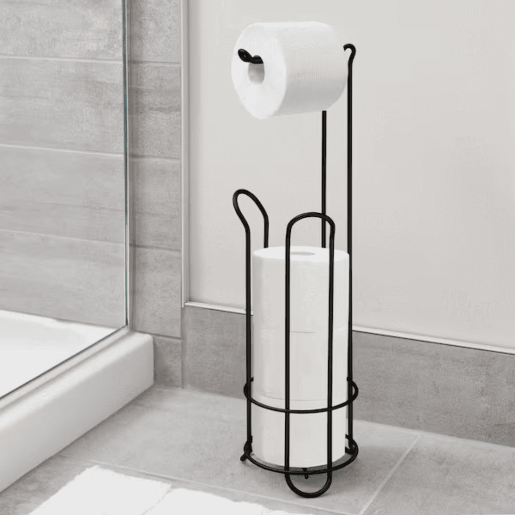 Stainless Steel Free Standing Tissue Holder