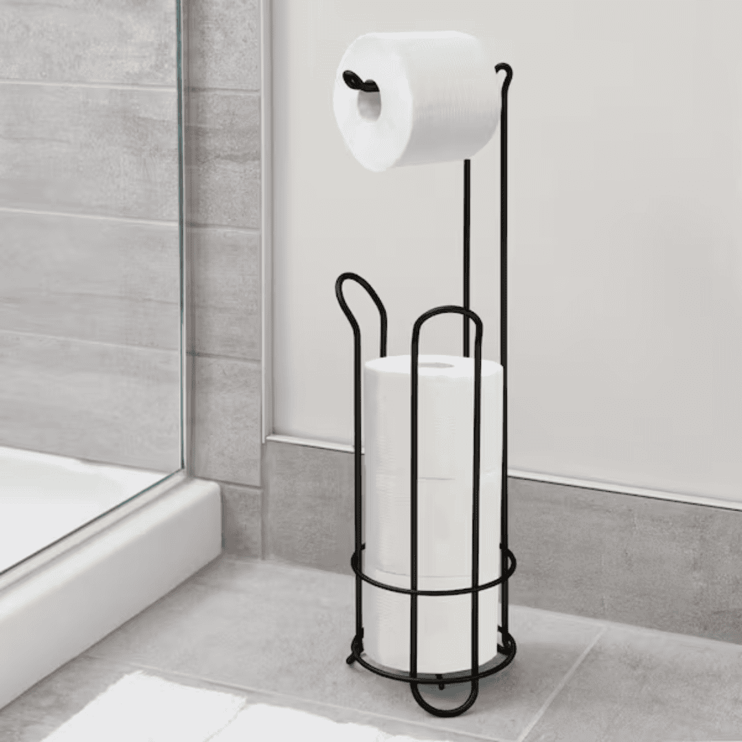 Stainless Steel Free Standing Tissue Holder