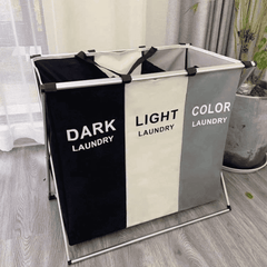 3 Grid Foldable Laundry Basket