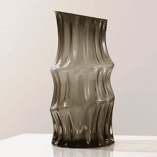 Dark Glass Vase