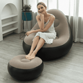 Inflatable Seat with Foot Rest and Free Pump